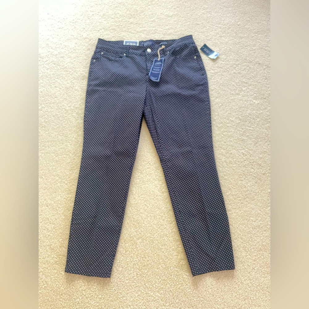 Charter Club petite navy blue cotton pants - size 14 P